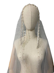 Tú Linh Boutique voan cài tóc cô dâu Voan cài tóc cô dâu Fidelma