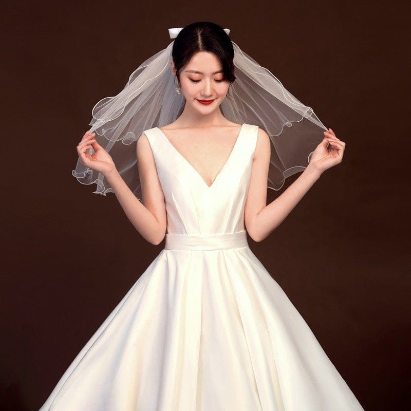 Tú Linh Boutique voan cài tóc cô dâu Voan cài tóc cô dâu Roxana