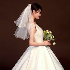 Tú Linh Boutique voan cài tóc cô dâu Voan cài tóc cô dâu Roxana