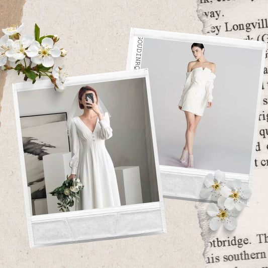 váy cưới ngắn