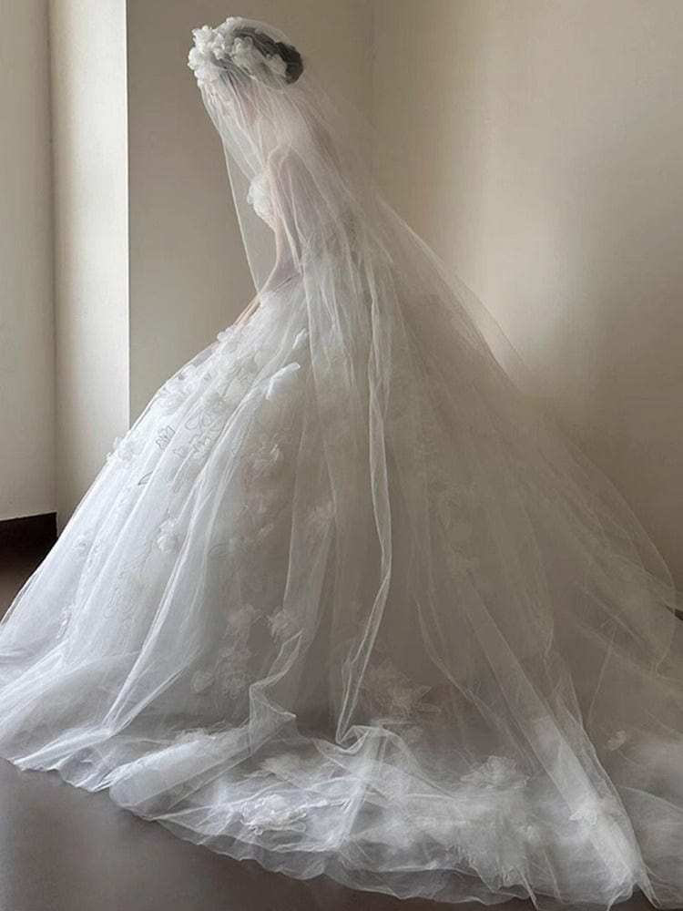 Tu Linh Boutique áo cưới Váy Cưới Tùng Xòe Công  Chúa