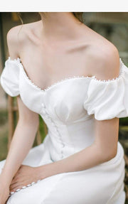 Tu Linh Boutique áo cưới váy cưới đơn giản Aboli