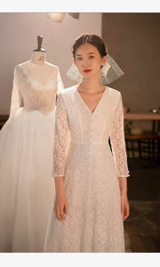 Tu Linh Boutique áo cưới Váy cưới đơn giản Calantha